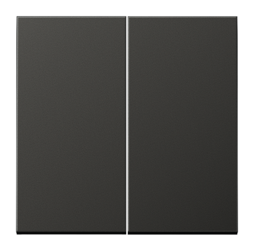 Клавиша двойная JUNG LS METAL, антрацит