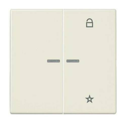 Накладка на жалюзийный выключатель Jung LS 990, слоновая кость, LS1701